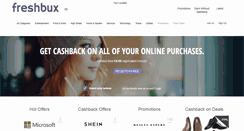 Desktop Screenshot of freshbux.com